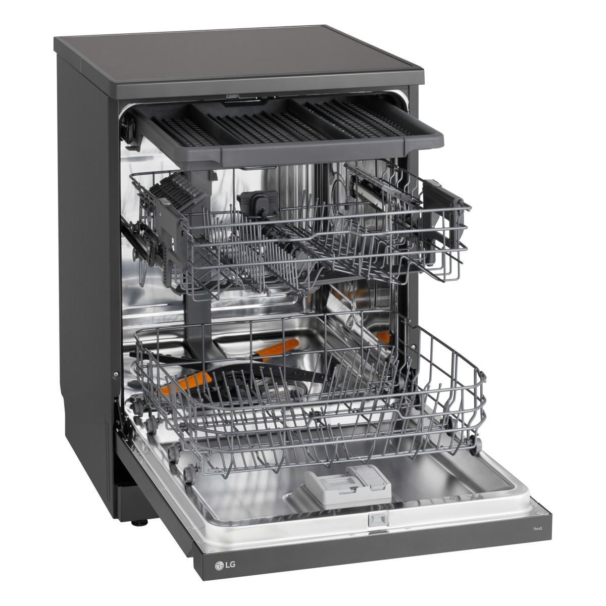 Máy rửa bát LG Quadwash™ màu đen LDN14BLA5