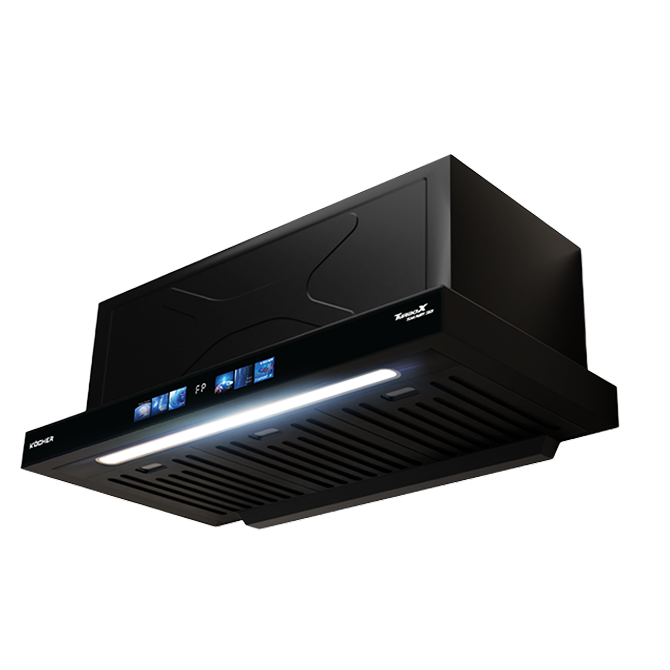 MÁY HÚT MÙI KOCHER TURBO SMART 3D X3D-350D AUTO CLEAN