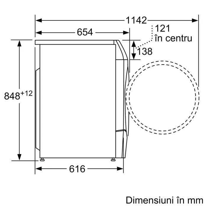 Máy giặt kết hợp sấy Bosch WDU8H541EU