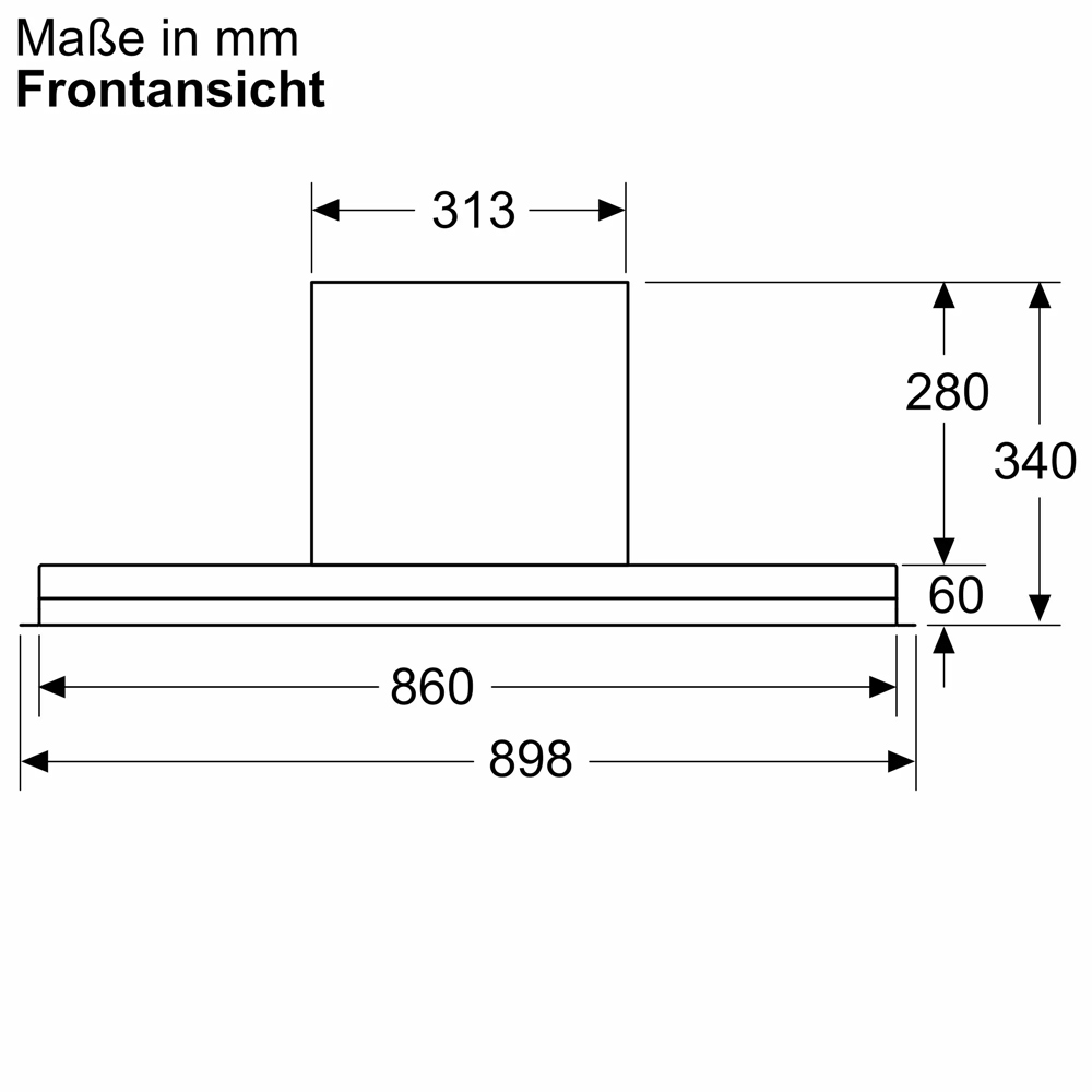 MÁY HÚT MÙI BOSCH DBB97DP60