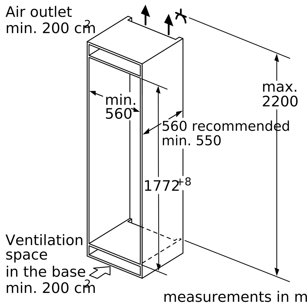 Tủ mát BOSCH KIR81AFE0 Series 6