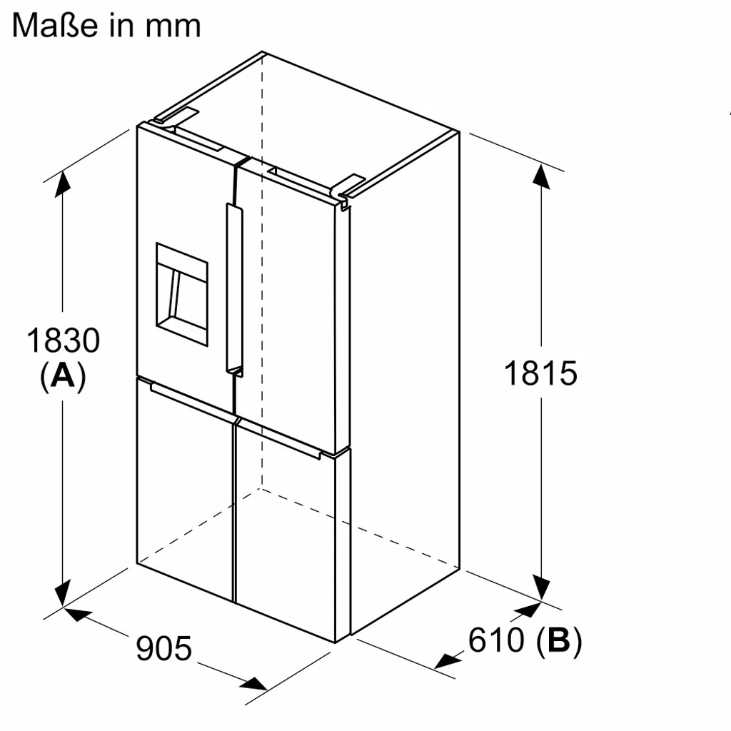 TỦ LẠNH BOSCH KFI96AXEA