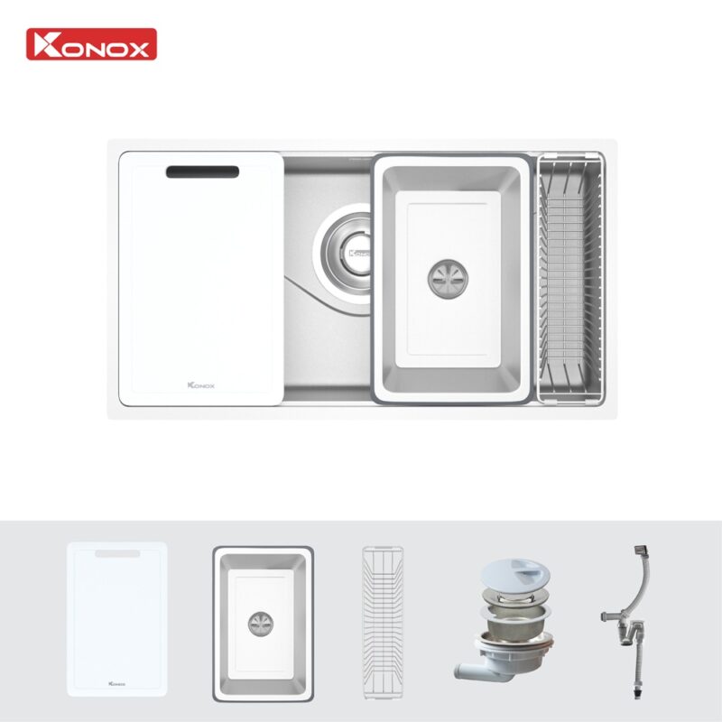 CHẬU RỬA BÁT KONOX BỀ MẶT MỊN TARI 8748SM