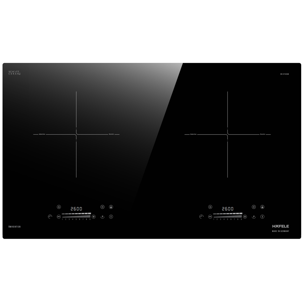 Bếp từ 2 vùng nấu Hafele HC-I7326B (533.09.989)