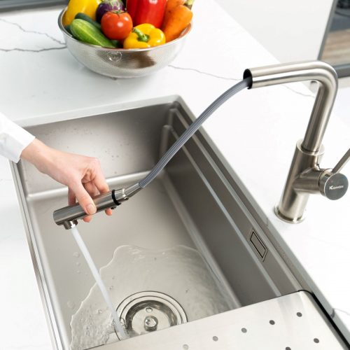 Chậu rửa bát chống xước Workstation Sink – Undermount Sink KN8644SU Dekor