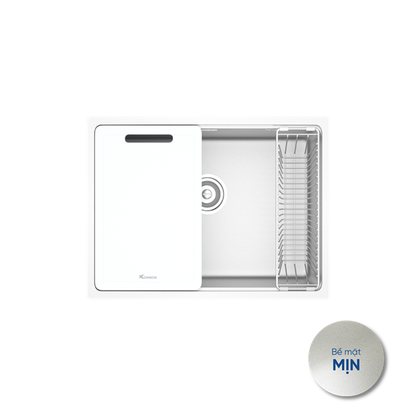 CHẬU RỬA BÁT KONOX BỀ MẶT MỊN TARI 6448SM