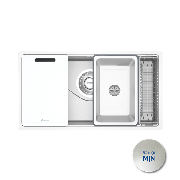 CHẬU RỬA BÁT KONOX BỀ MẶT MỊN TARI 8748SM