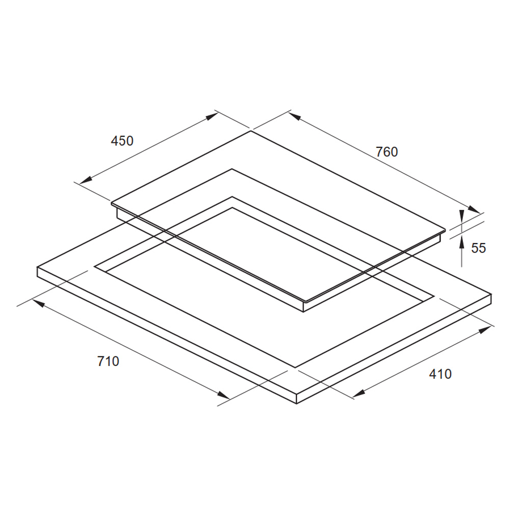 BẾP TỪ ĐÔI FAGOR 3IF-72C1S