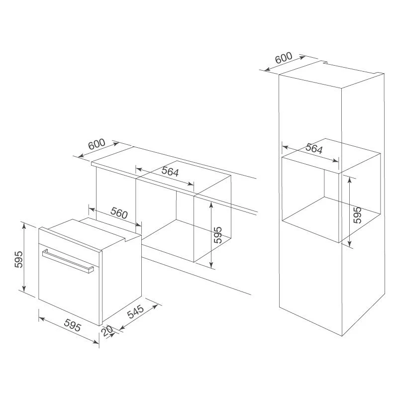 Lò nướng Cata ME 7207 BK