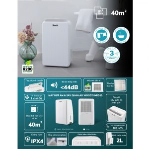 Máy hút ẩm Wood’s MRD10