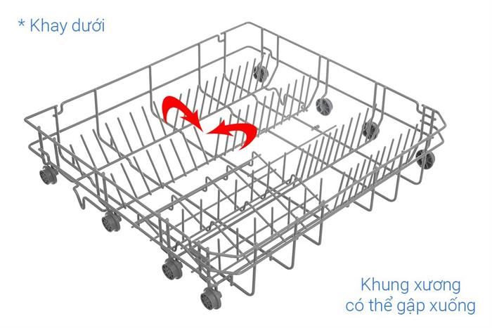 Máy rửa chén độc lập Comfee CDW-8F60RB