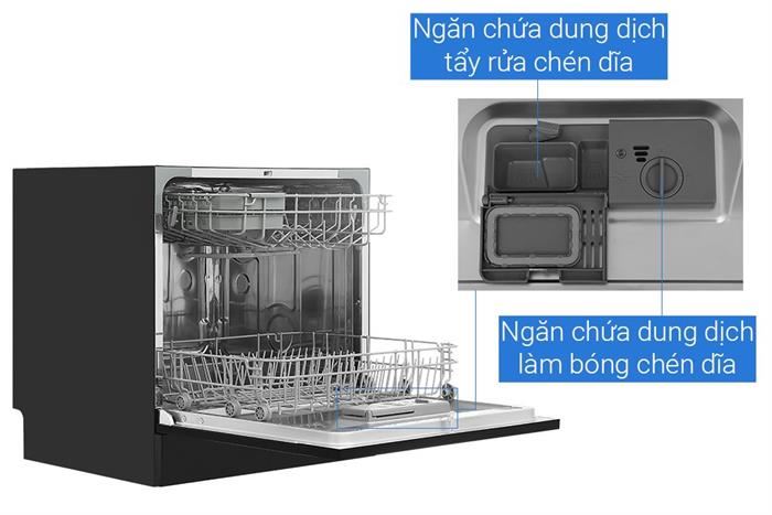 Máy rửa chén độc lập Comfee CDW-8F60RB