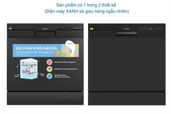 Máy rửa chén độc lập Comfee CDW-8F60RB