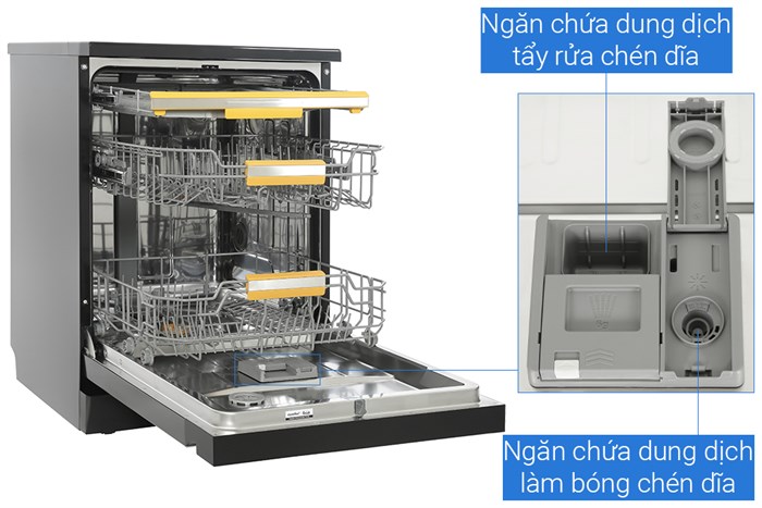 Máy rửa chén độc lập Comfee CDWEF1533GB-WU-VN