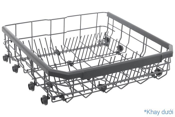Máy rửa bát LG Quadwash TrueSteam™ màu đen LDT14BLA4