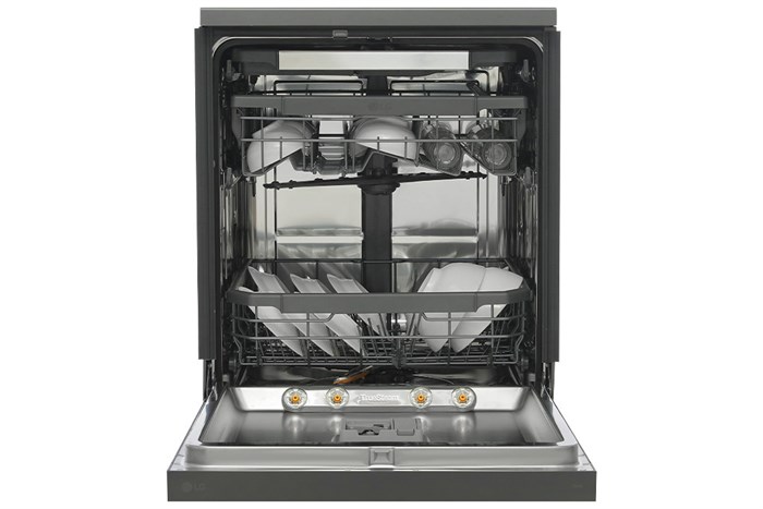 Máy rửa bát LG Quadwash TrueSteam™ màu đen LDT14BLA4
