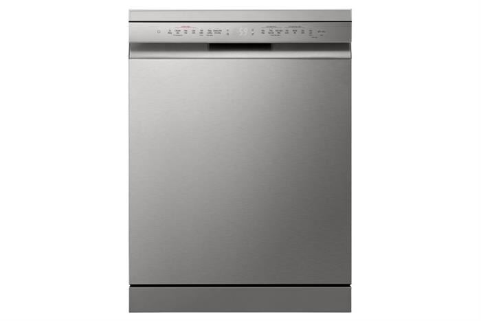 Máy rửa bát LG Quadwash TrueSteam™ màu bạc ghi sáng LDT14SVA4