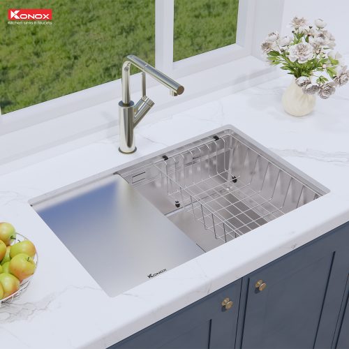 Chậu rửa bát chống xước Workstation Sink – Undermount Sink KN7044SU Dekor